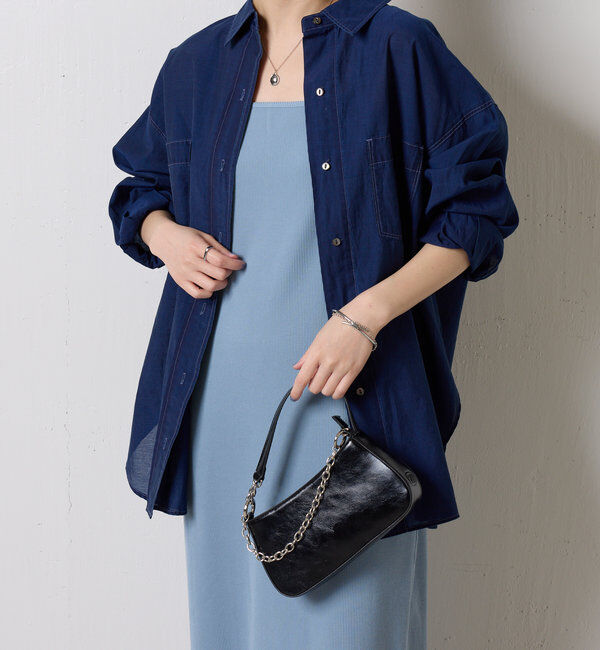  「シアーデニムシャツ」|シャツ・ブラウス|