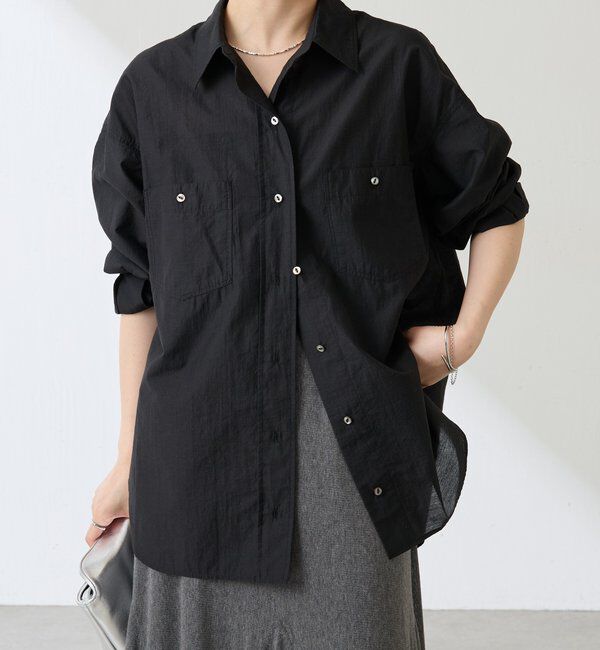  「シアーデニムシャツ」|シャツ・ブラウス|