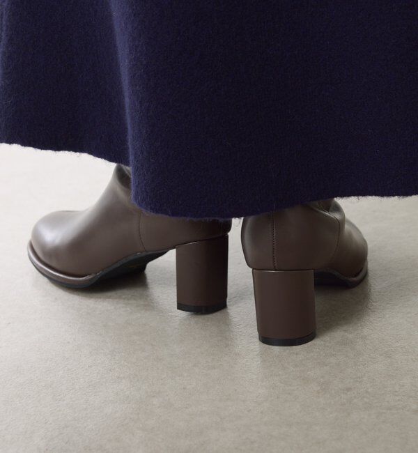  「【PAPILLONNER/パピヨネ】ラウンドトゥショートブーツ」|ショートブーツ|