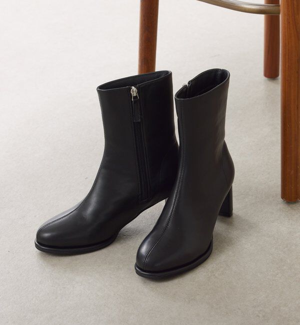  「【PAPILLONNER/パピヨネ】ラウンドトゥショートブーツ」|ショートブーツ|