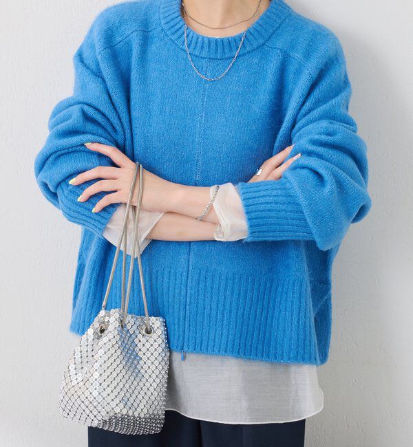  「ヤクライクショートニット」|ニット・セーター|