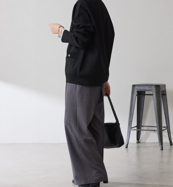  「ラメストライプゴムベルトパンツ」|チノ|