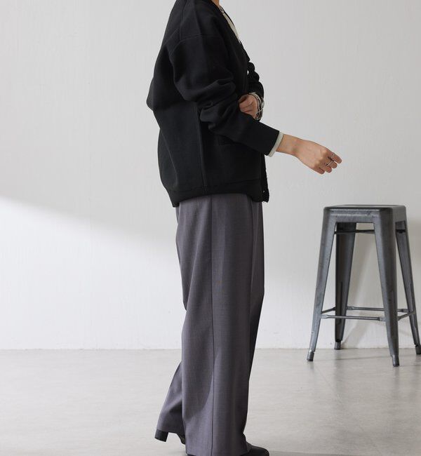  「ラメストライプゴムベルトパンツ」|チノ|