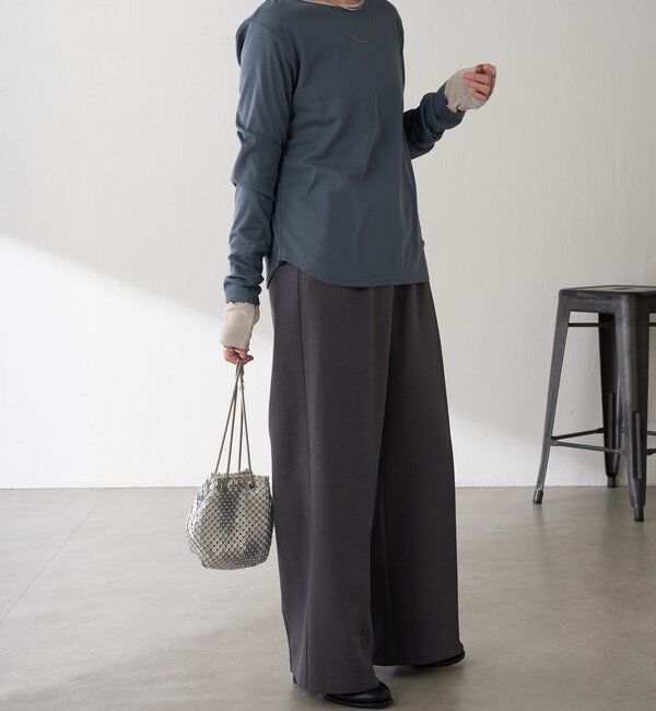  「ベーシックシアーロンT」|Tシャツ・カットソー|