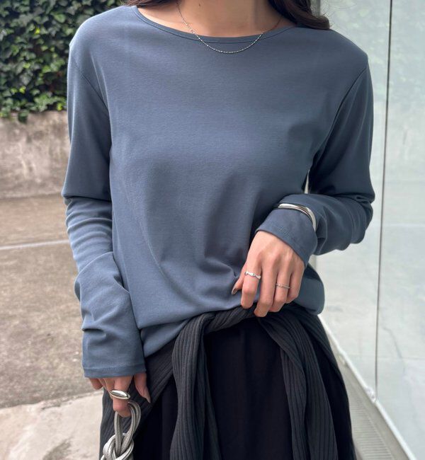  「ベーシックシアーロンT」|Tシャツ・カットソー|