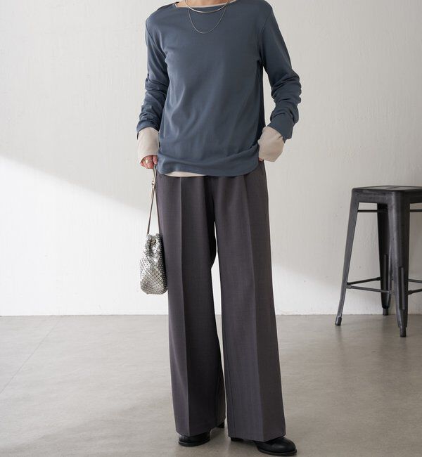  「ベーシックシアーロンT」|Tシャツ・カットソー|