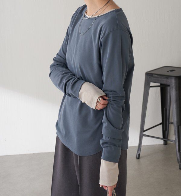  「ベーシックシアーロンT」|Tシャツ・カットソー|