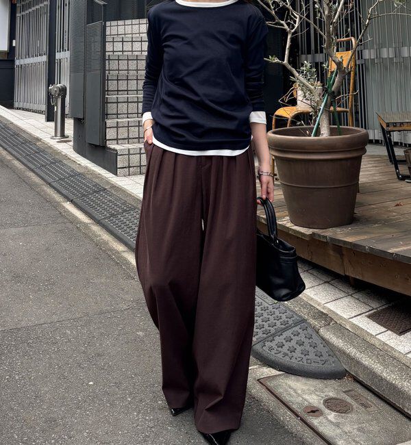  「ベーシックシアーロンT」|Tシャツ・カットソー|