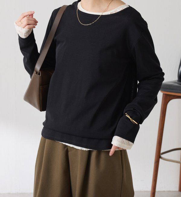  「ベーシックシアーロンT」|Tシャツ・カットソー|