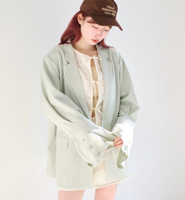  「チュールリボンブラウス」|シャツ・ブラウス|