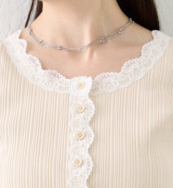  「レースアンサンブルSET」|Tシャツ・カットソー|