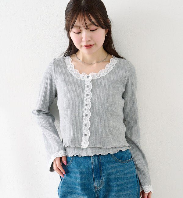  「レースアンサンブルSET」|Tシャツ・カットソー|