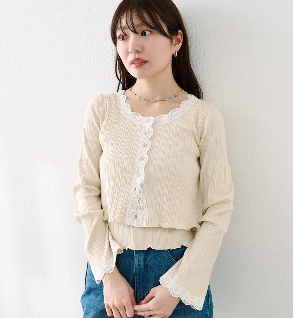  「レースアンサンブルSET」|Tシャツ・カットソー|