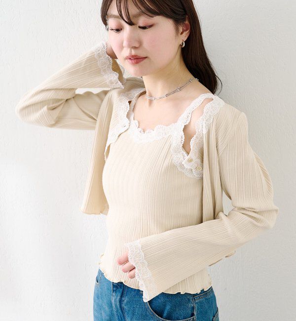  「レースアンサンブルSET」|Tシャツ・カットソー|