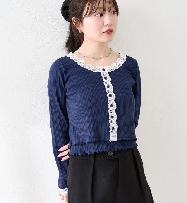  「レースアンサンブルSET」|Tシャツ・カットソー|