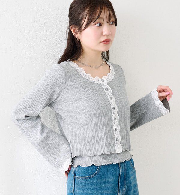  「レースアンサンブルSET」|Tシャツ・カットソー|