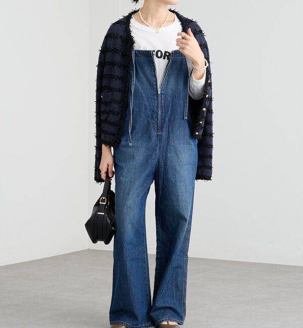  「【シーズン問わず使える】デニムサロペット」|ワンピース|