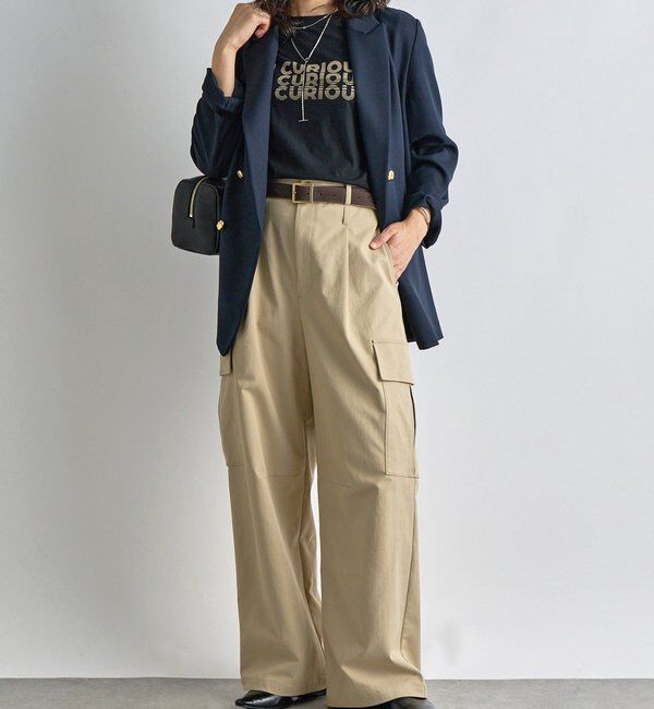  「【軽い着心地】ピーチツイルピークドラペルジャケット」|テーラードジャケット|