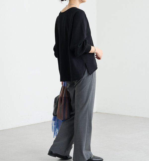  「【新色追加/抜け感◎】ハーフZIPスウェット」|Tシャツ・カットソー|