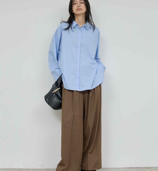  「【ルミネ限定カラーあり！】ツイルオーバーシャツ」|シャツ・ブラウス|