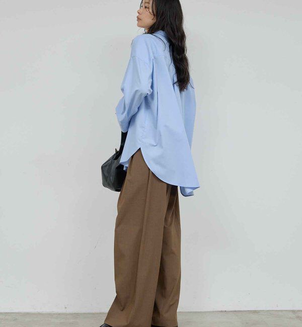  「【ルミネ限定カラーあり！】ツイルオーバーシャツ」|シャツ・ブラウス|