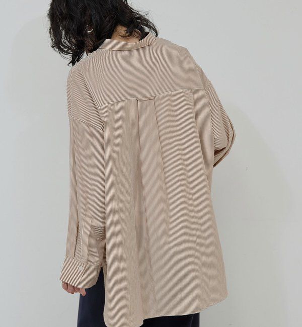  「【ルミネ限定カラーあり！】ツイルオーバーシャツ」|シャツ・ブラウス|