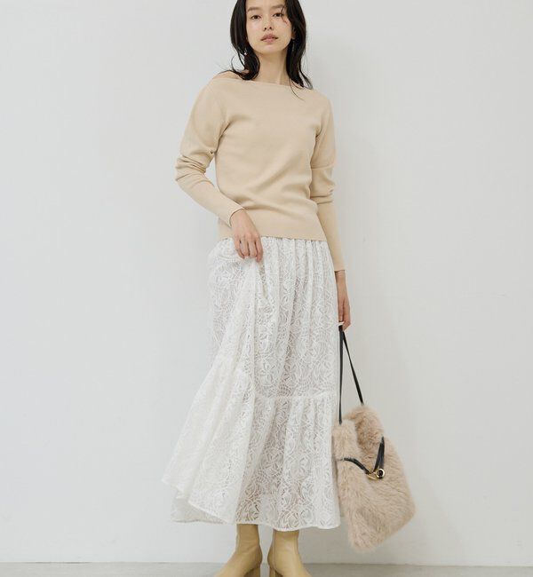  「ボートニットプルオーバー」|ニット・セーター|