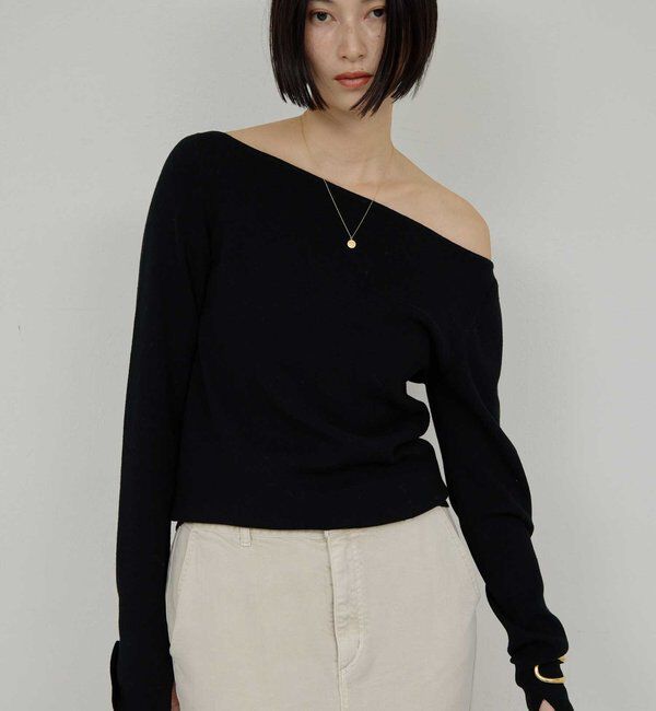  「ボートニットプルオーバー」|ニット・セーター|