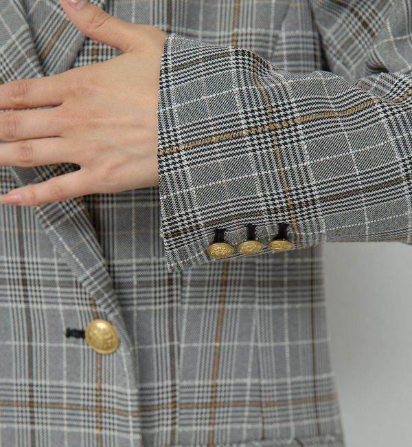  「ピークドラペルジャケット」|テーラードジャケット|