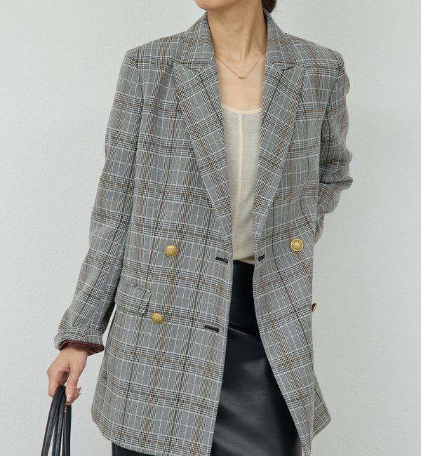  「ピークドラペルジャケット」|テーラードジャケット|
