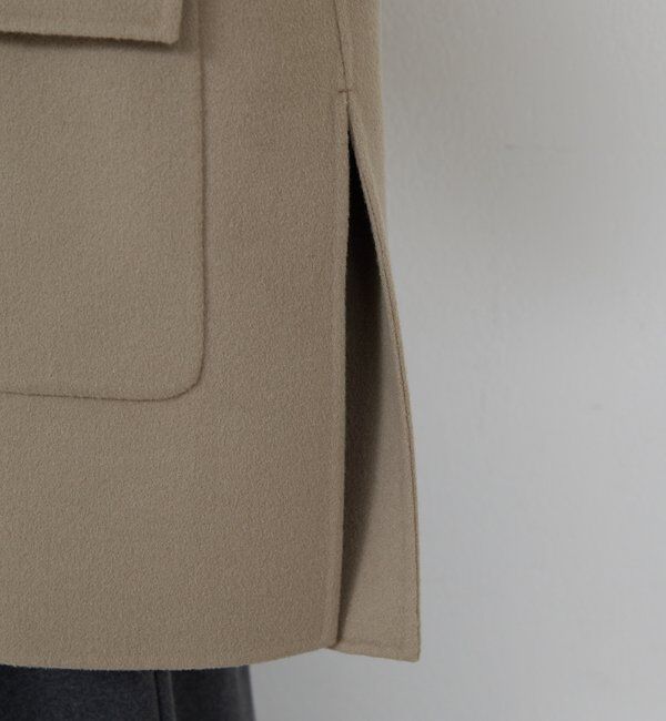  「【HERITANOVUM】スタンドカラーリバーコート」|その他|