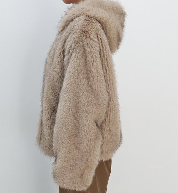  「エコファーフーディーブルゾン」|ブルゾン・スタジャン|