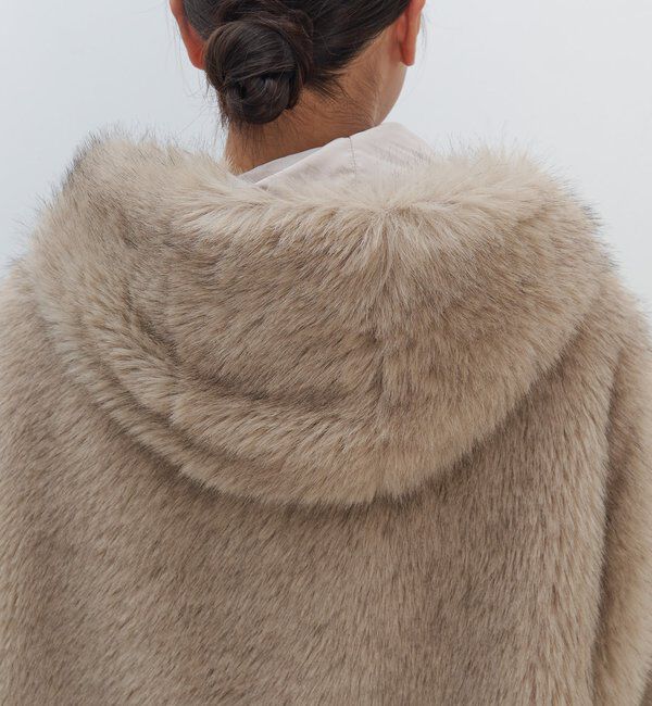  「エコファーフーディーブルゾン」|ブルゾン・スタジャン|