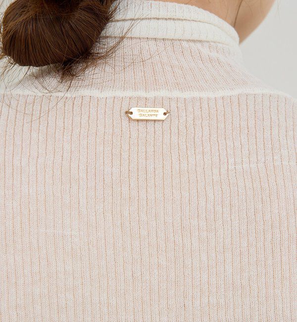  「【CHIHAYAコラボ】シアーリブタートル」|ニット・セーター|