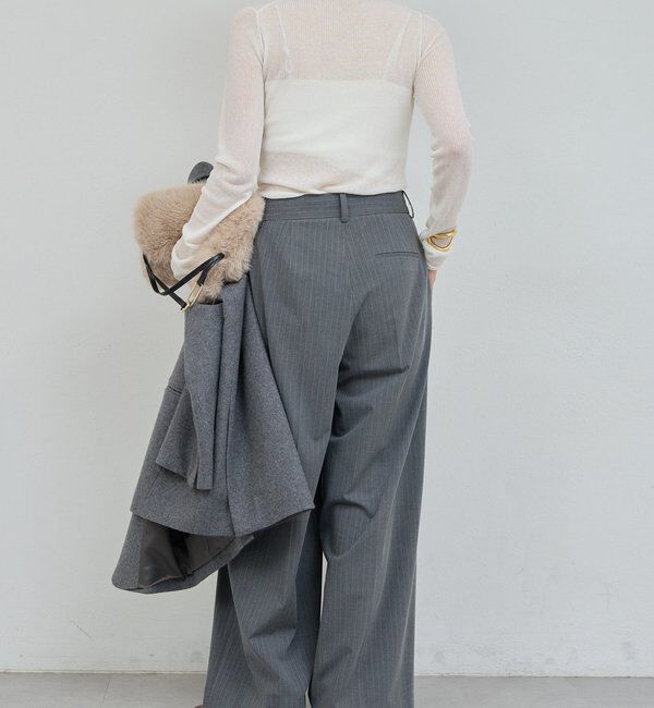  「【CHIHAYAコラボ】シアーリブタートル」|ニット・セーター|