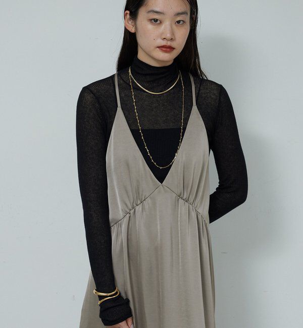  「【CHIHAYAコラボ】シアーリブタートル」|ニット・セーター|