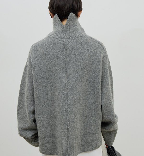  「【手洗い可】ウールタートルプルオーバー」|ニット・セーター|