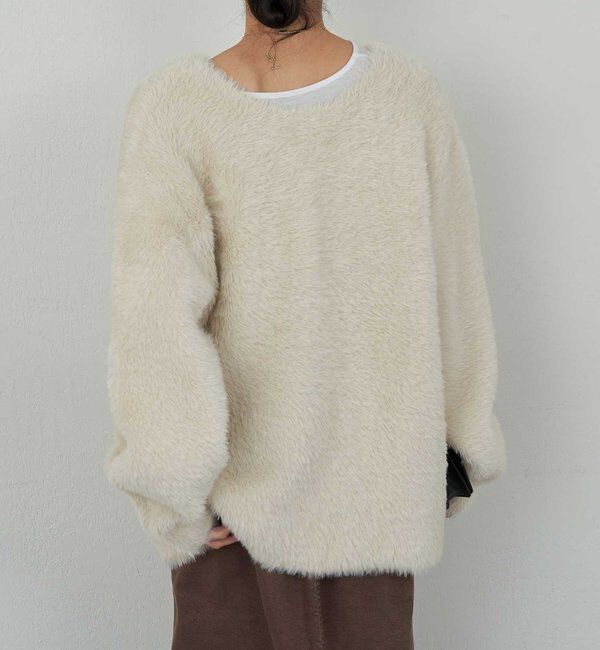  「【2WAY】フェザーヤーンカーデ」|ニット・セーター|