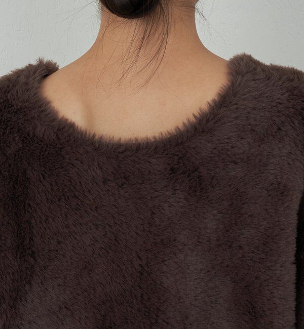  「【2WAY】フェザーヤーンカーデ」|ニット・セーター|