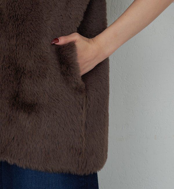  「【2WAY】フェザーヤーンカーデ」|ニット・セーター|