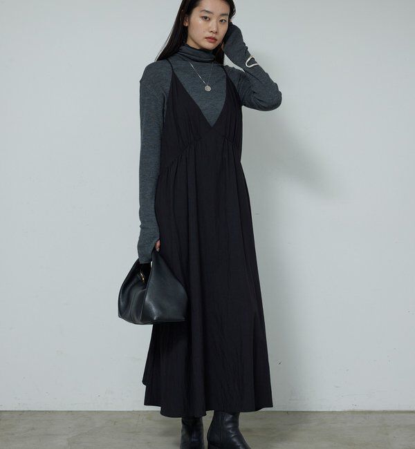  「【新色を加えてリバイバル】リブタートルカットソー」|Tシャツ・カットソー|