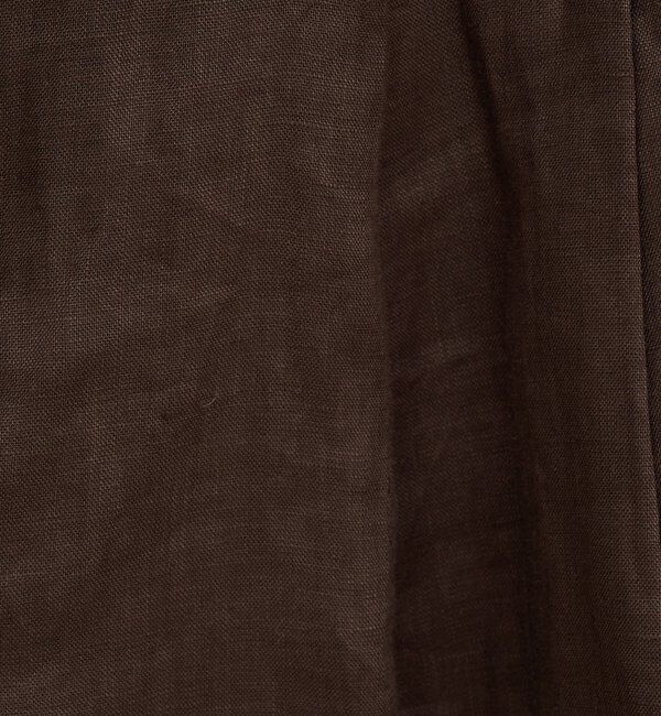  「【セットアップ対応】リネンハーフパンツ」|チノ|