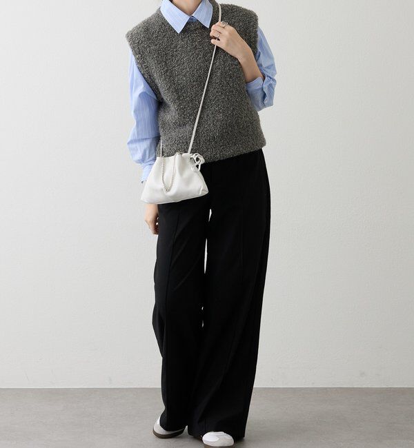  「レザー巾着4WAYミニショルダーバッグ」|ショルダー・メッセンジャー|