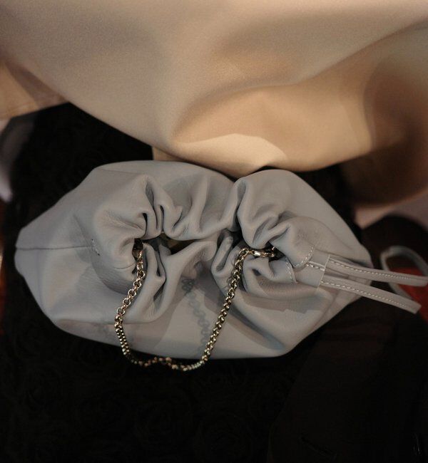  「レザー巾着4WAYミニショルダーバッグ」|ショルダー・メッセンジャー|