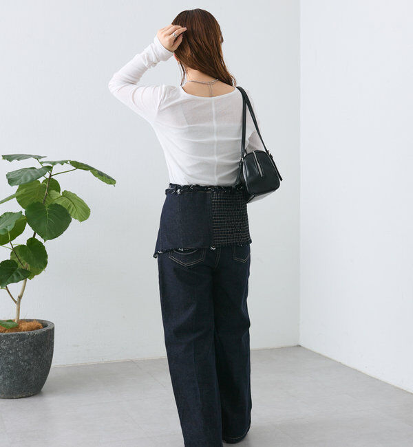  「newシアーロングTシャツ」|Tシャツ・カットソー|