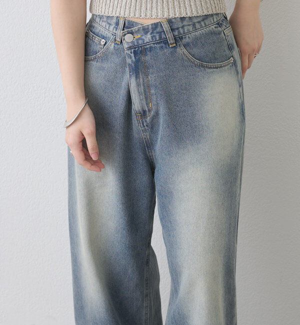  「カットオフオーバーダイデニム」|デニム|