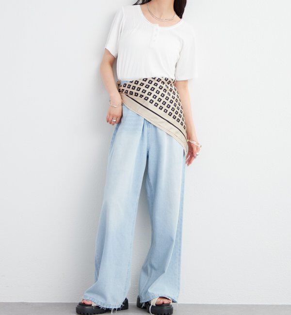  「カットオフオーバーダイデニム」|デニム|