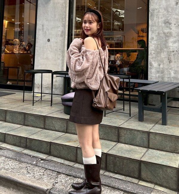  「ウェーブシアーホイップニット」|ニット・セーター|