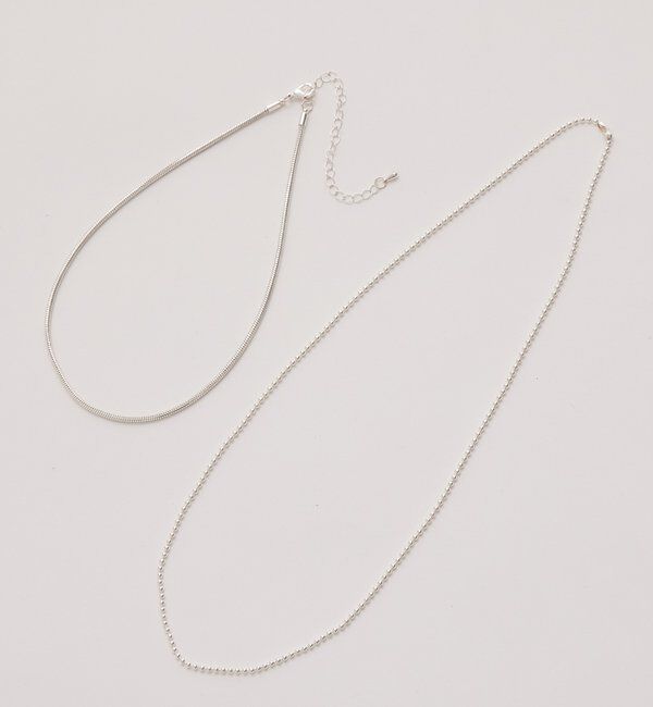  「スネイクチェーンネックレス」|リング|