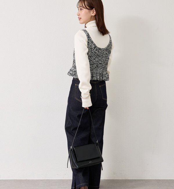  「メランジニットフリルビスチェ」|ニット・セーター|